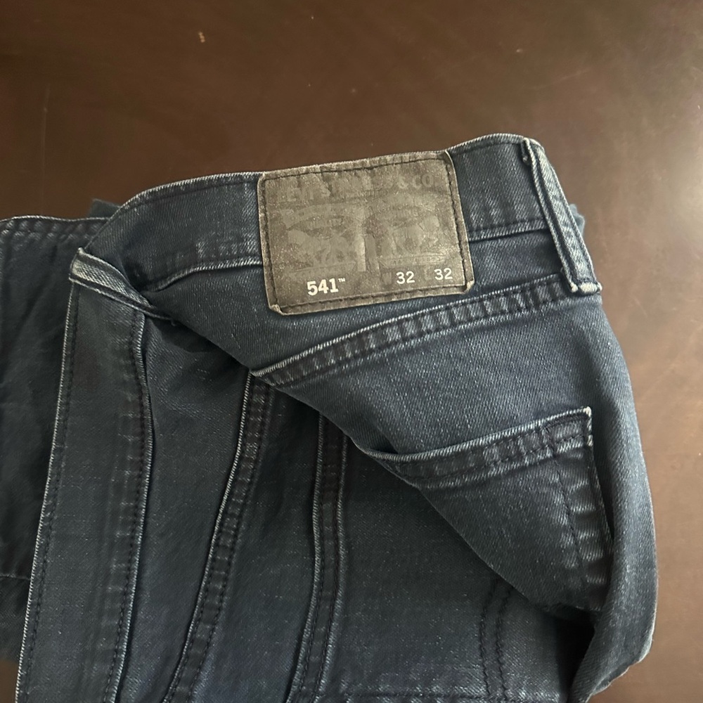 Levi's Men's 541 Athletic Fit Jeans - Dark Blue